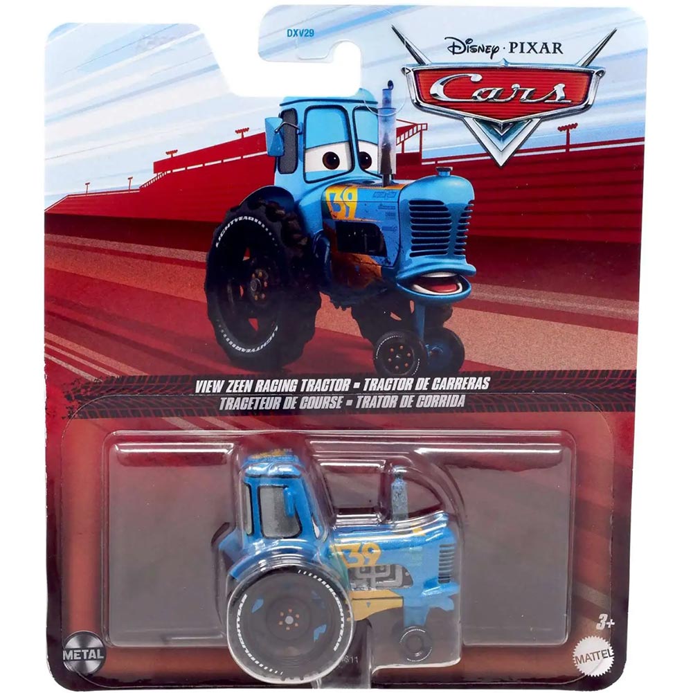 DISNEY PIXAR CARS 1:55 Tractor de Carreras DXV29