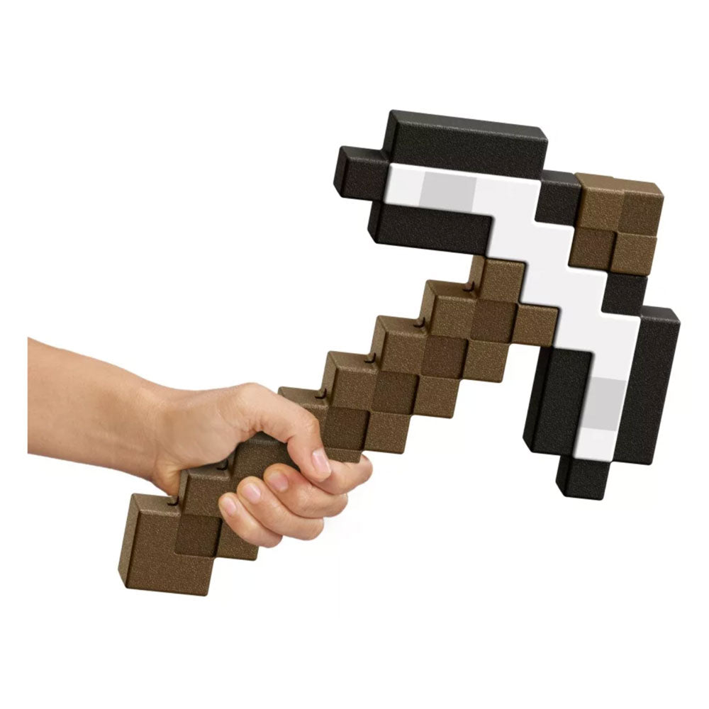 Minecraft Pico de Hierro de juguete HFF59: Accesorio de juego de rol - Edad 4+
