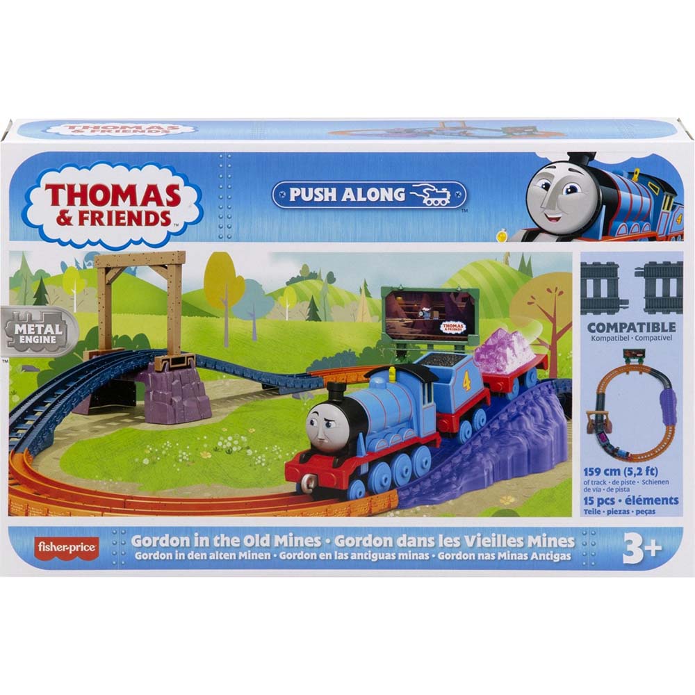 Thomas & Friends Push Along - Gordon en las Antiguas Minas HGY82