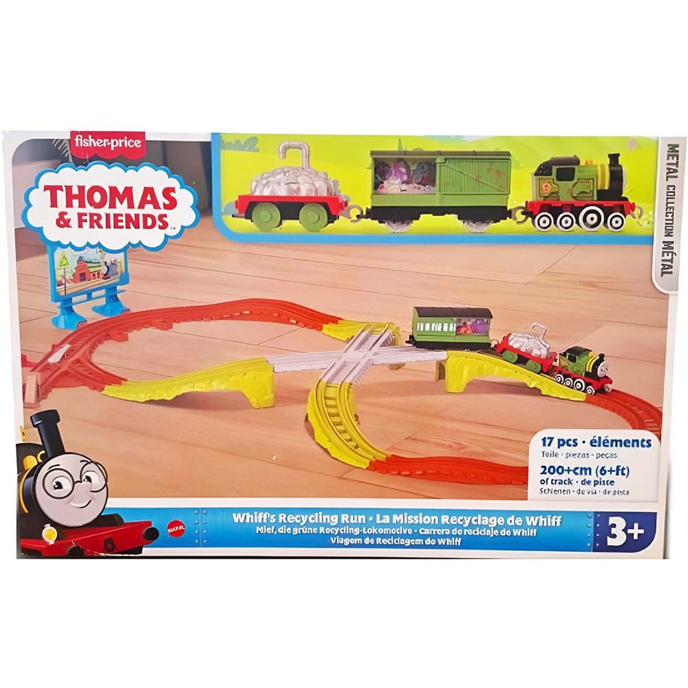 Thomas & Friends Push Along - Carrera de Recicleja de Whiff HGY82