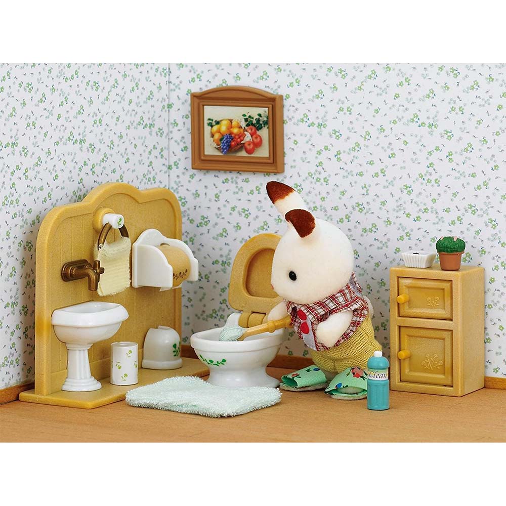 Sylvanian Families 5015 Set hermano conejo chocolate - Edad 3+