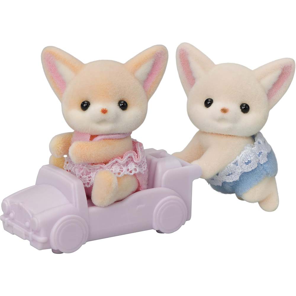 Sylvanian Families 5697 Gemelos zorro del desierto: Figura coleccionable - Edad 3+