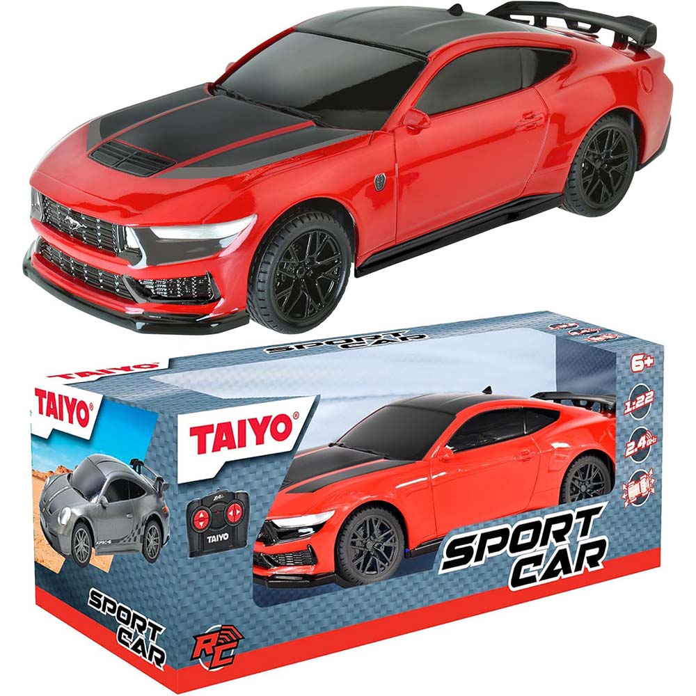 Toys Shock 1:22 Ford Mustang Dark Horse R/C - Edad 6+