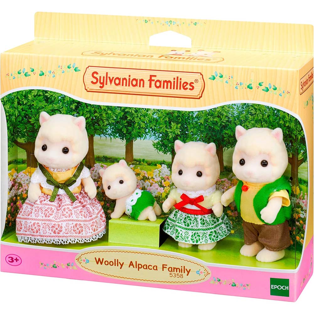Sylvanian Families 5358 Set Familia alpaca - Edad 3+