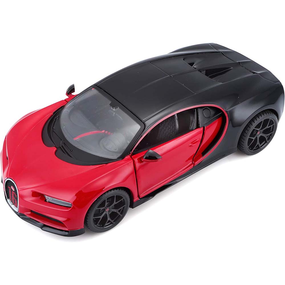 Auto Maisto 1:24 Edición Especial Bugatti Chiron Sport. Negro/Rojo, vehículos de juguete