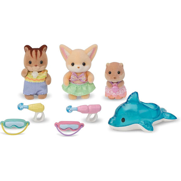 Sylvanian Families 5749 Amigos De La Guardería Fiesta en La Piscina