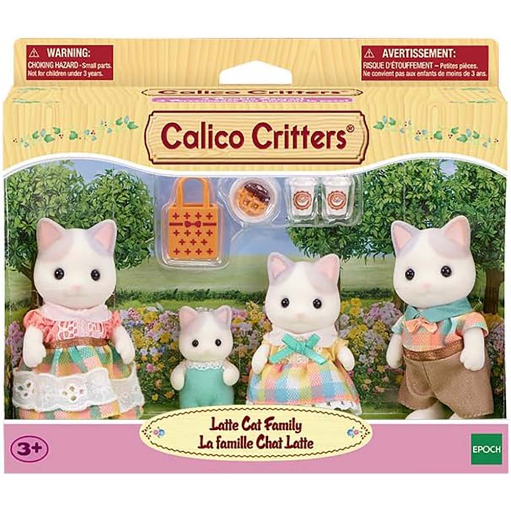 Sylvanian Families 5738 Familia Gato Latte