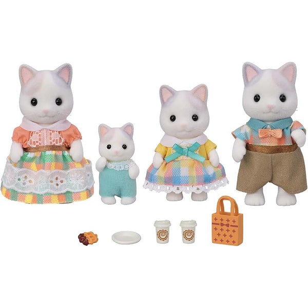 Sylvanian Families 5738 Familia Gato Latte