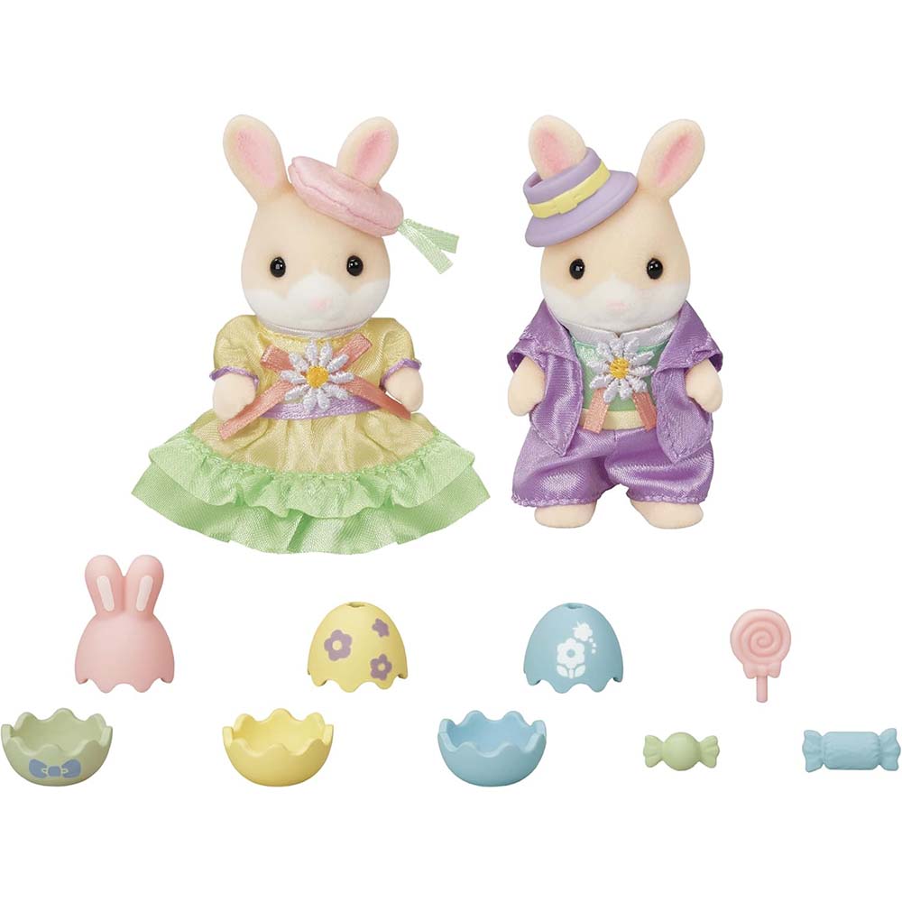 Sylvanian Families 5691 Set Celebracion De Pascua, muñecas y muñecos