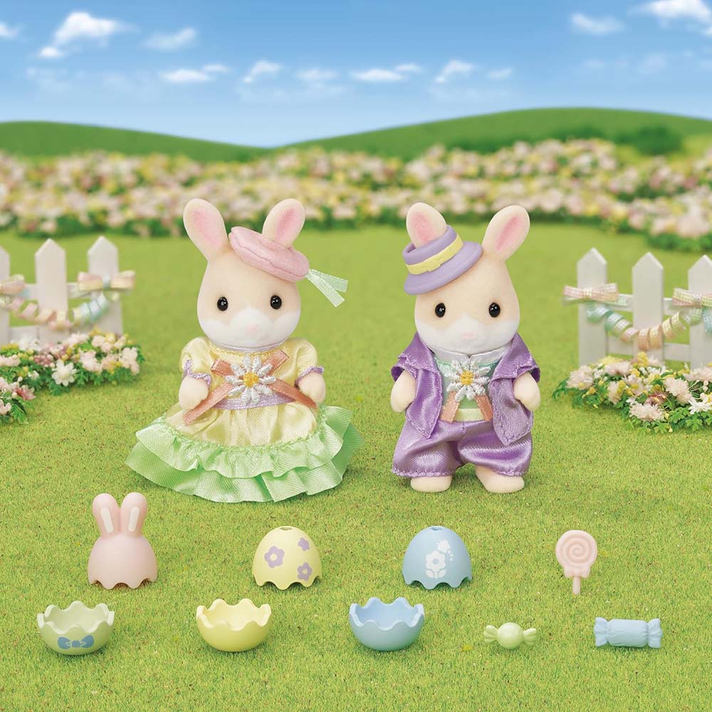 Sylvanian Families 5691 Set Celebracion De Pascua, muñecas y muñecos
