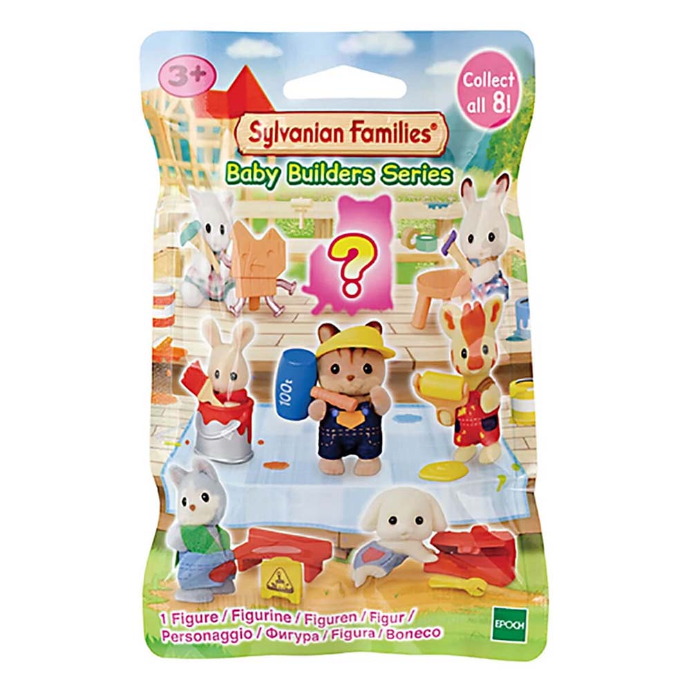 Sylvanian Families 5838 Builder Baby Friends Blind Bag Figura Sorpresa Coleccionable