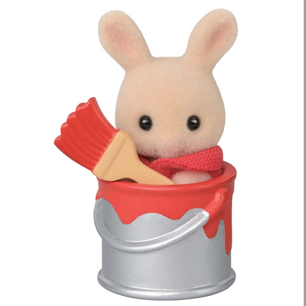 Sylvanian Families 5838 Builder Baby Friends Blind Bag Figura Sorpresa Coleccionable, figuras sorpresa