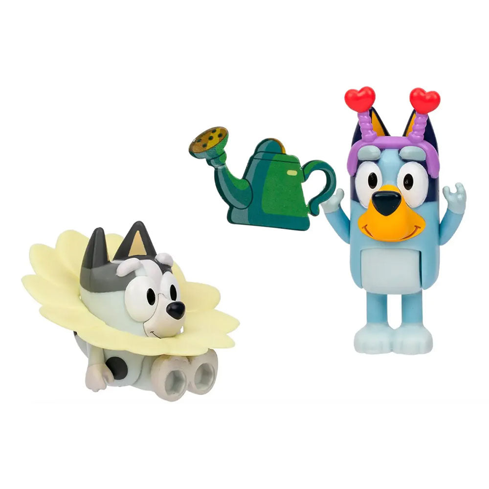 Bluey – Set de 2 Figuras - Spring Time, figuras de acción y colección