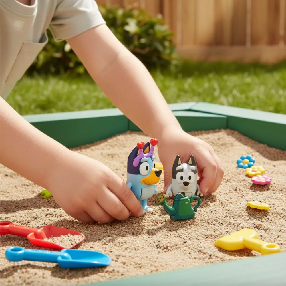 Bluey – Set de 2 Figuras - Spring Time, figuras de acción y colección