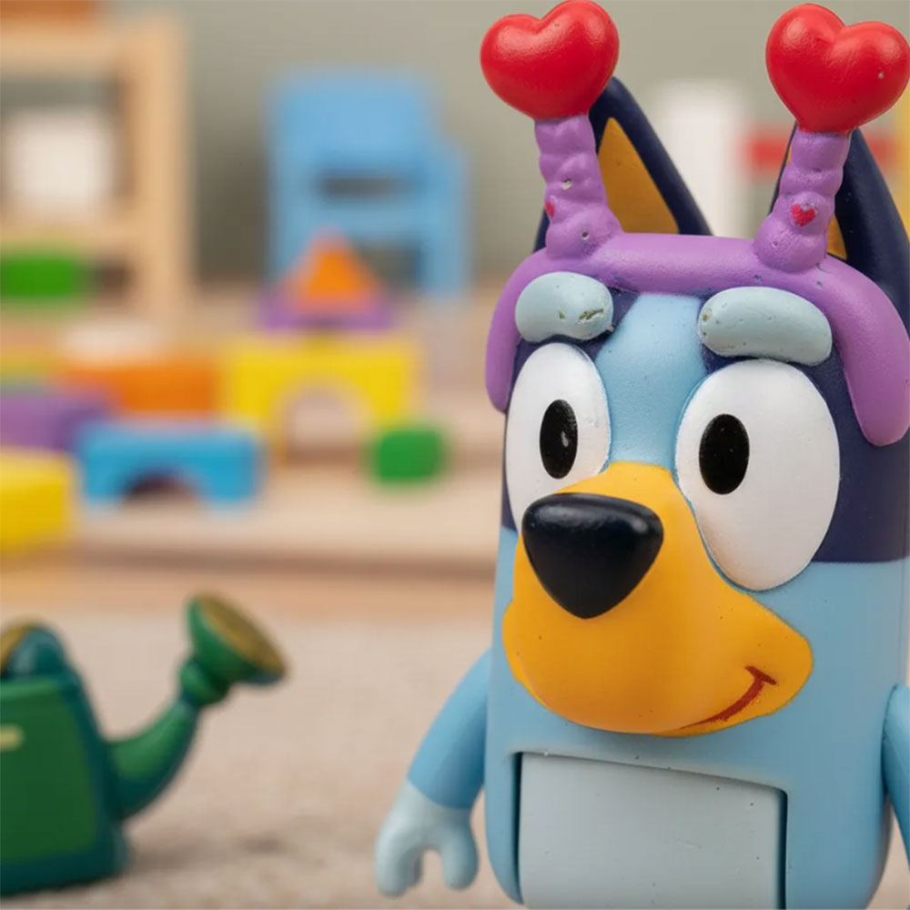 Bluey – Set de 2 Figuras - Spring Time, figuras de acción y colección