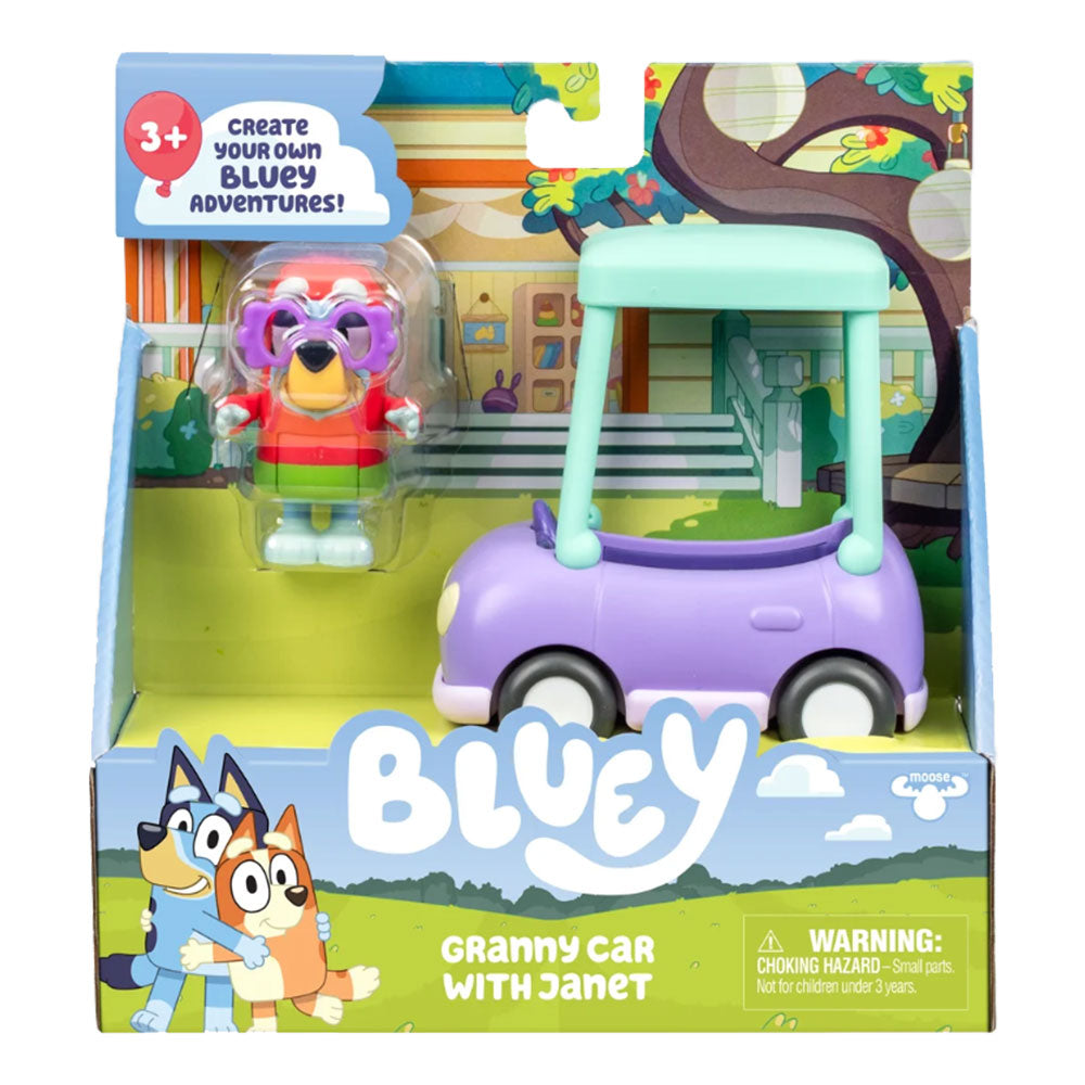 Bluey – Vehículo Básico - Coche de la Abuela Janet