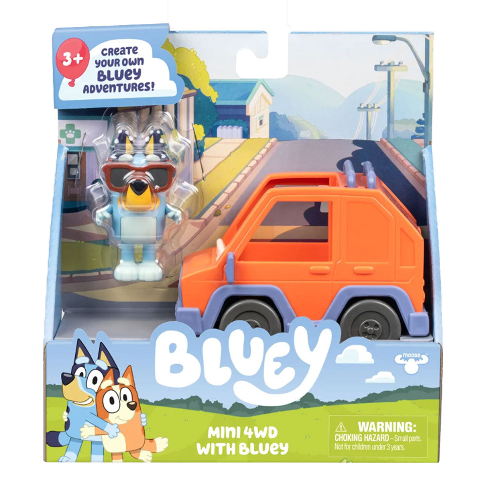 Bluey – Vehículo Básico - Vehículo todoterreno Bluey