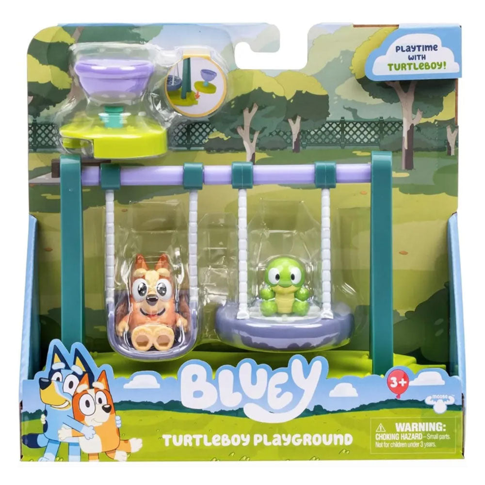 Bluey – Mini Playset Parque de Columpios
