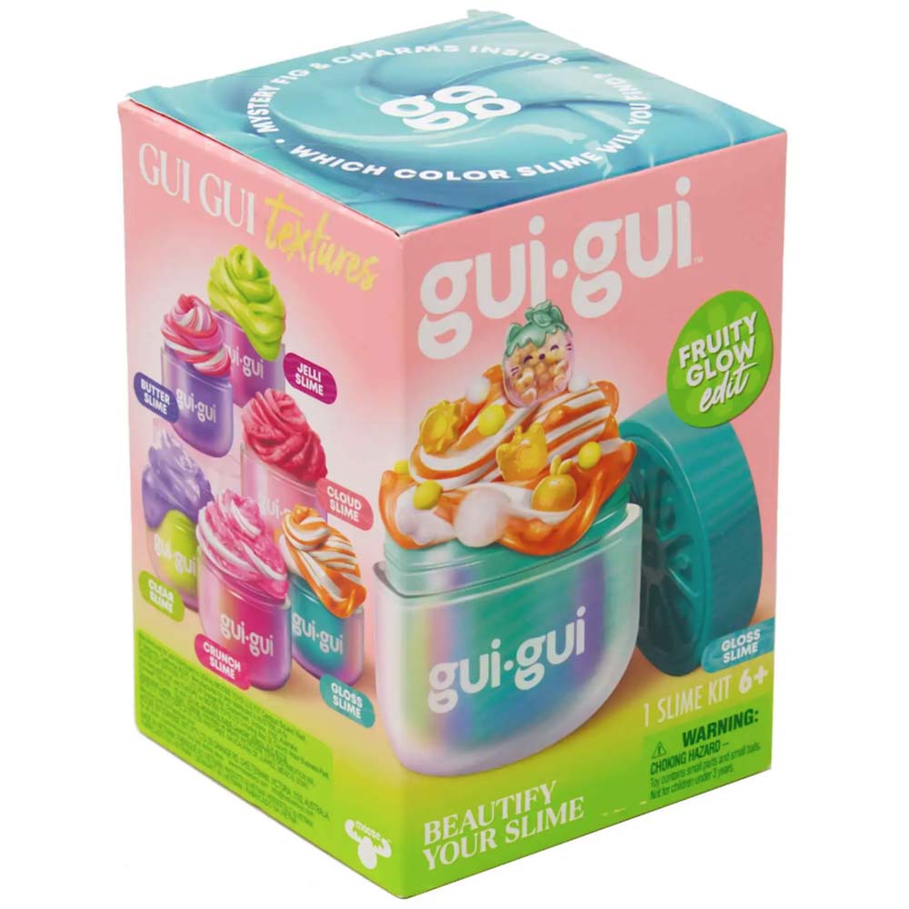Gui Gui Beautify Your Slime Kit Fruity Glow Edit Gloss Slime 90758