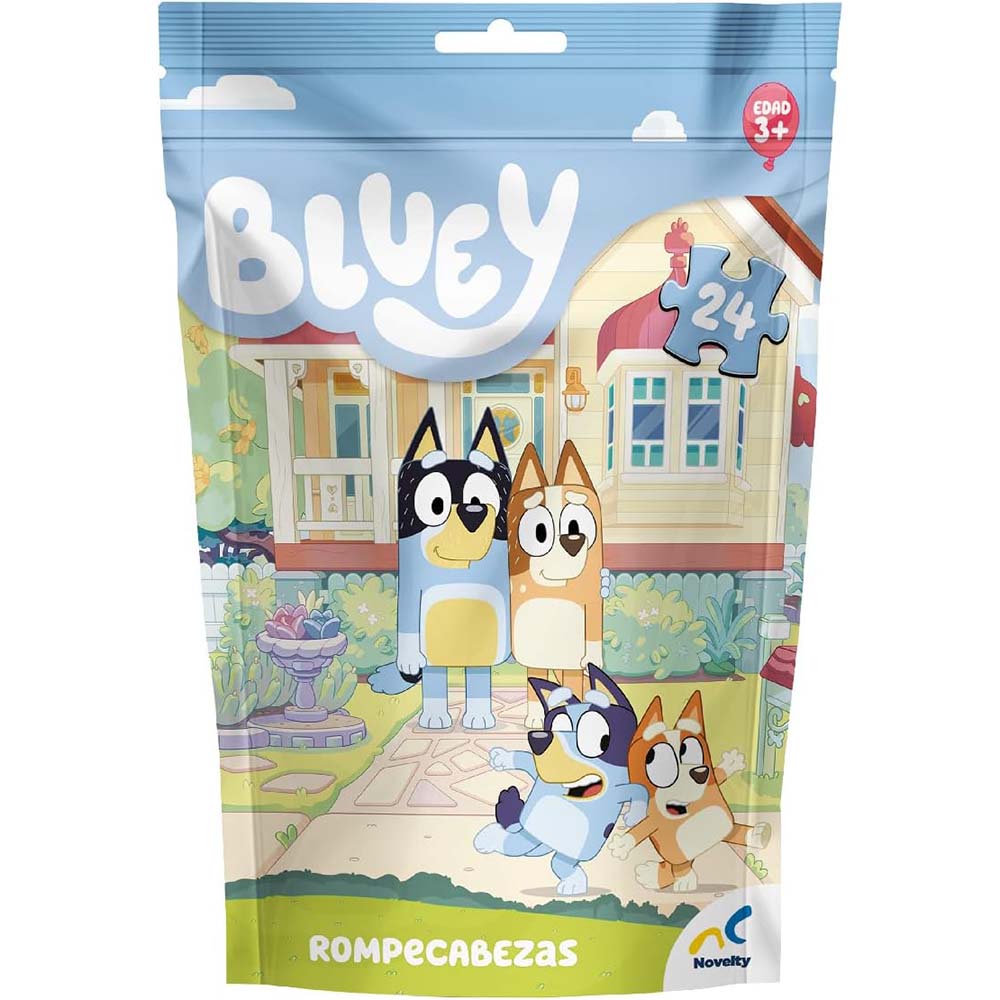 Novelty Rompecabezas Bolsa Foil Bluey JCA-3967 - Edad 14+