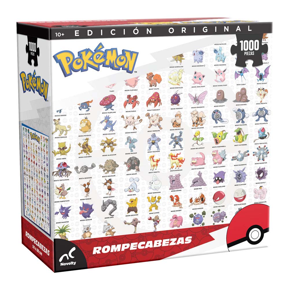 ROMPECABEZAS EDICION ORIGINAL POKEMON C1000 PZS JCA 4469 Juguetibici eCommerce