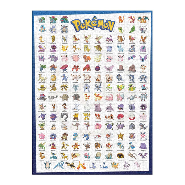 ROMPECABEZAS EDICION ORIGINAL POKEMON C1000 PZS JCA-4469