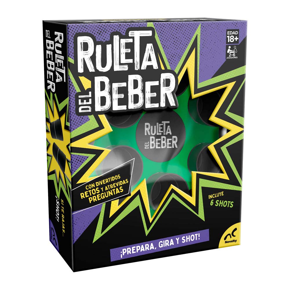 JUEGO DE FIESTA RULETA DEL BEBER JCA-4430