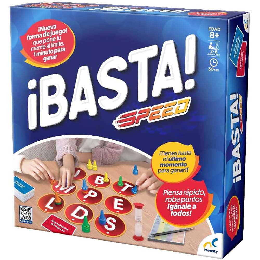 Novelty Juego de mesa en familia Basta Speed JCA-4081 - Edad 8+