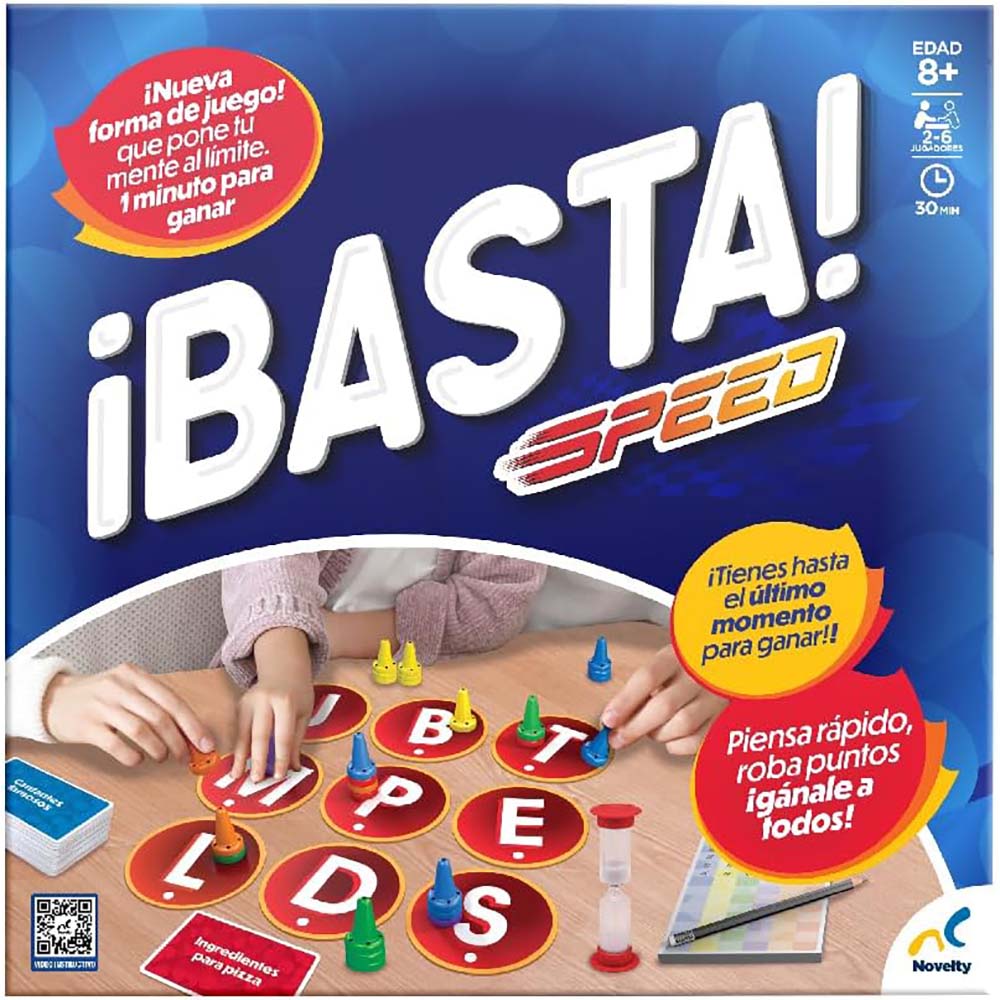 Novelty Juego de mesa en familia Basta Speed JCA-4081 - Edad 8+