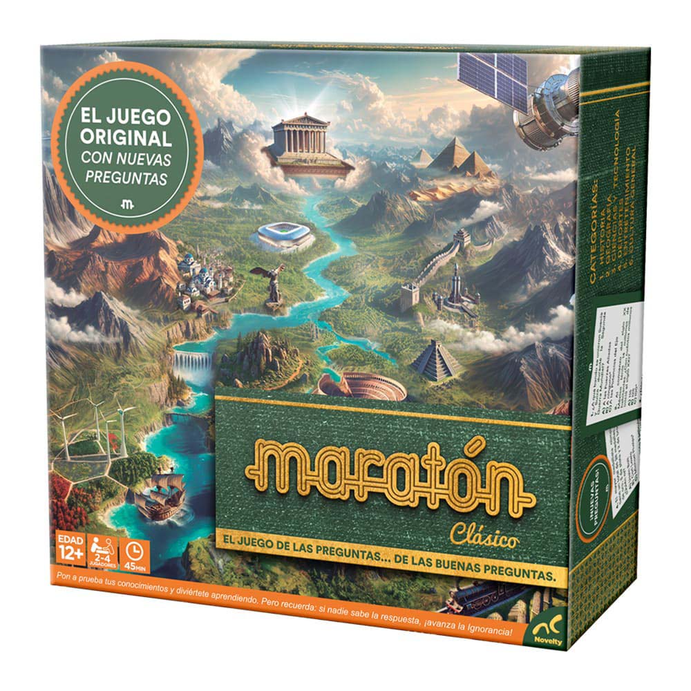 Novelty Juego de mesa Maratón JCA-4626 - Edad 7+