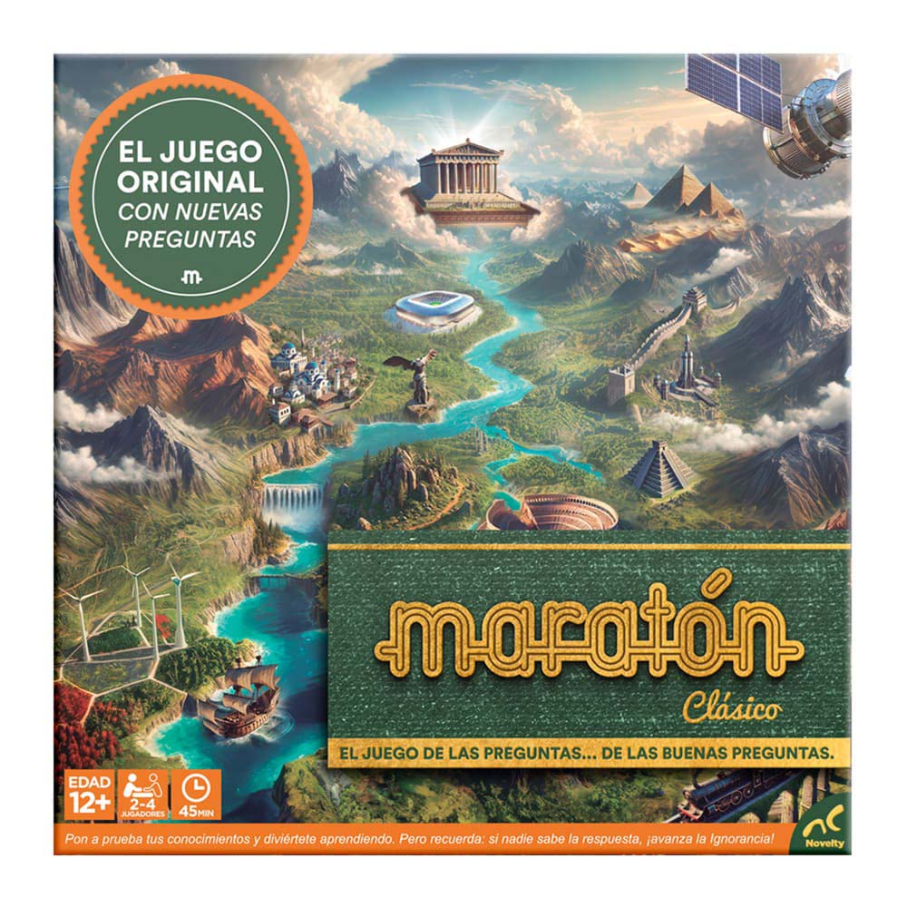 Novelty Juego de mesa Maratón JCA-4626 - Edad 7+
