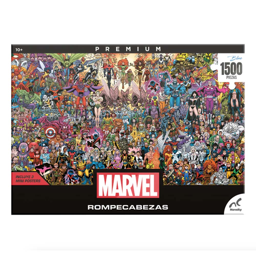 Rompecabezas Premium Marvel Xmen 1500 Pzs JCA-4852, rompecabezas
