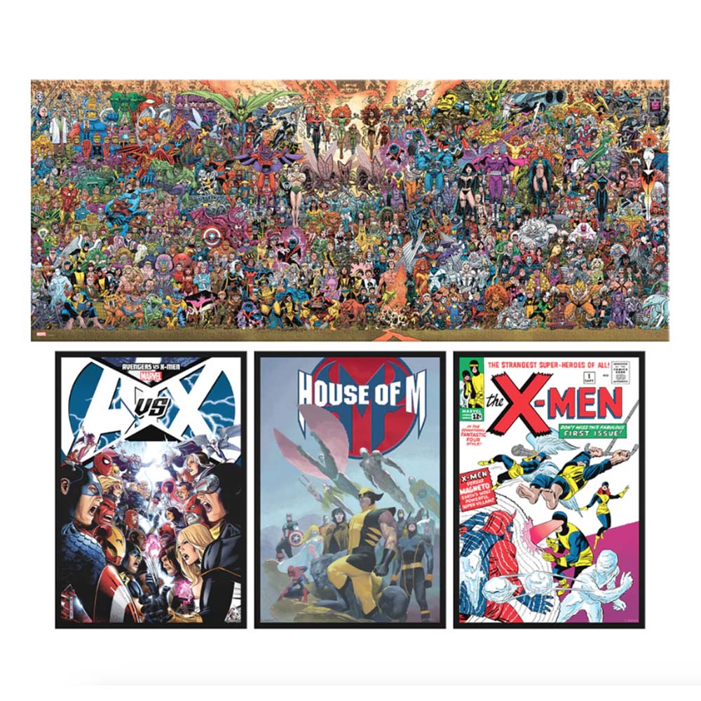 Rompecabezas Premium Marvel Xmen 1500 Pzs JCA-4852, rompecabezas