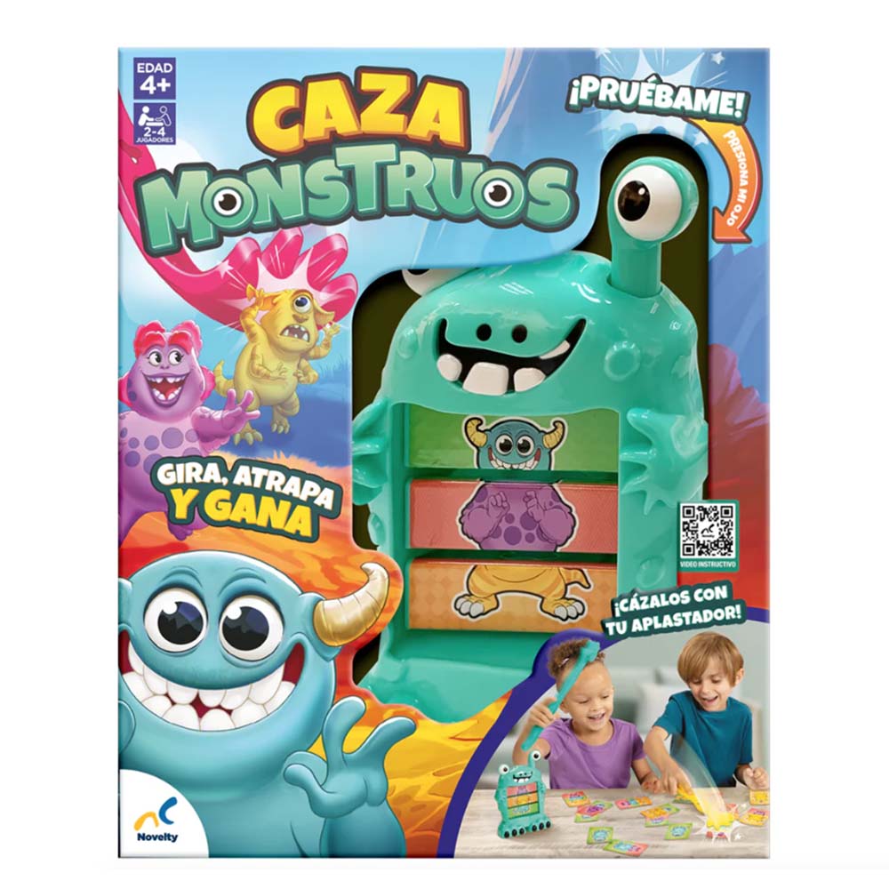 Juego De Mesa Caza Monstruos Caja De Carton JCA-4866
