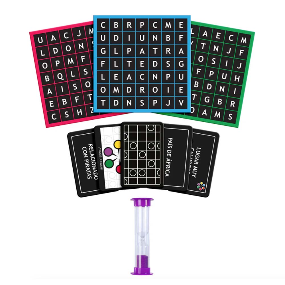 Juego De Mesa Bingo Palabras Caja De Carton JCA-4865, juegos de mesa