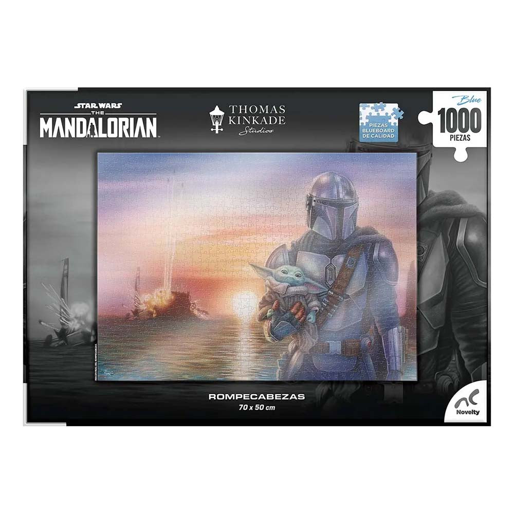 Mandalorian Thomas Kinkade Rompecabezas 1000 Piezas JCA-5026, rompecabezas