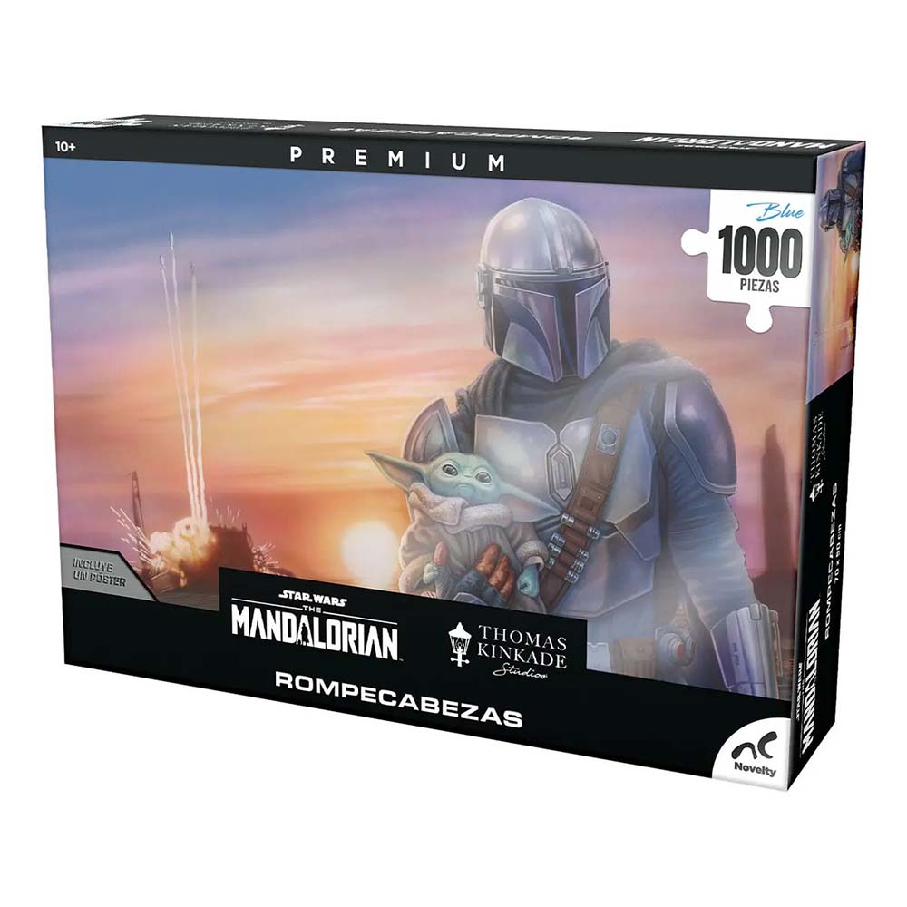 Mandalorian Thomas Kinkade Rompecabezas 1000 Piezas JCA-5026, rompecabezas