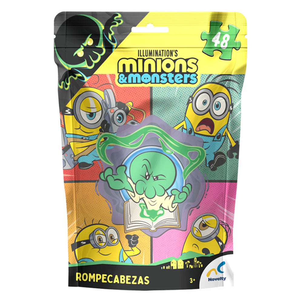 Rompecabezas Minions and Monsters Bolsa Foil 48 Piezas JCA-5091