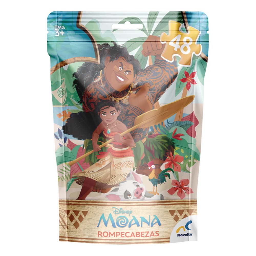 Rompecabezas Moana Bolsa Foil 48 Piezas JCA-5105 – Juguetibici