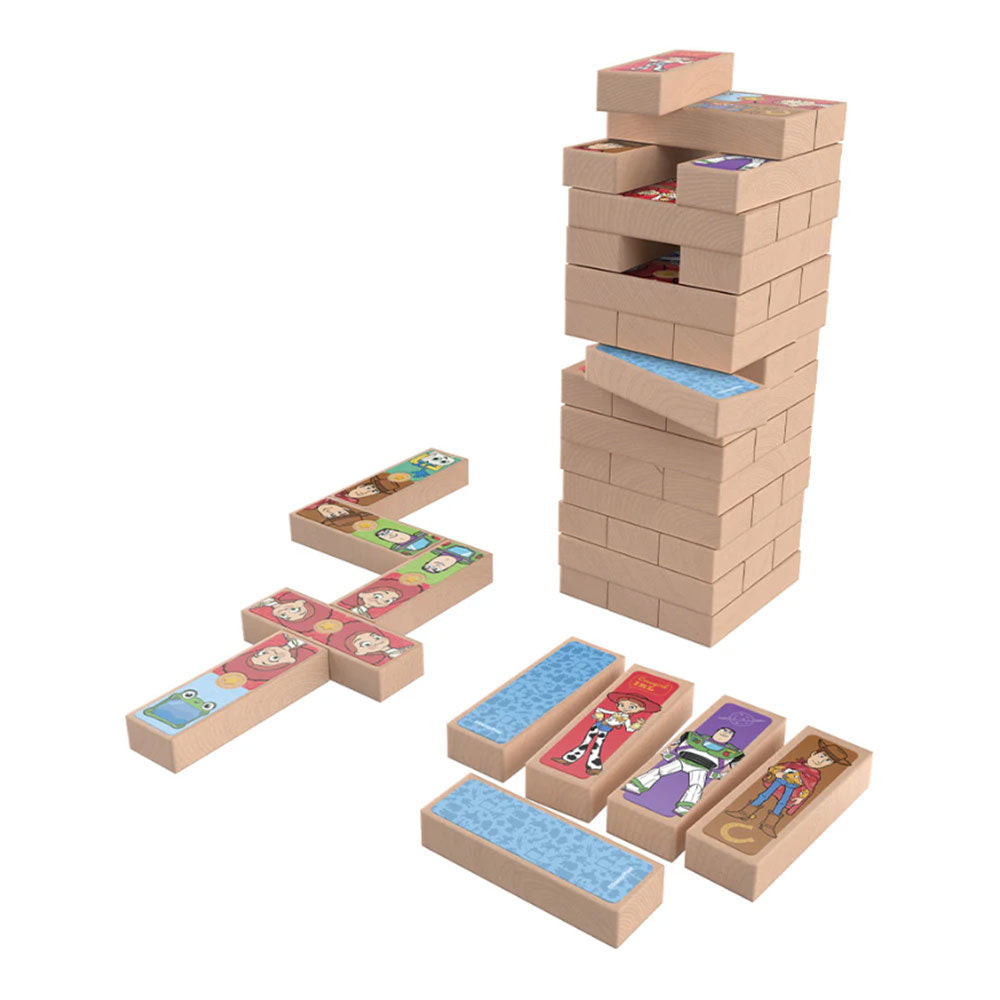 Juego de Mesa Toy Story 5 Torre de Madera 3 en 1 JCA-5063, juegos de mesa
