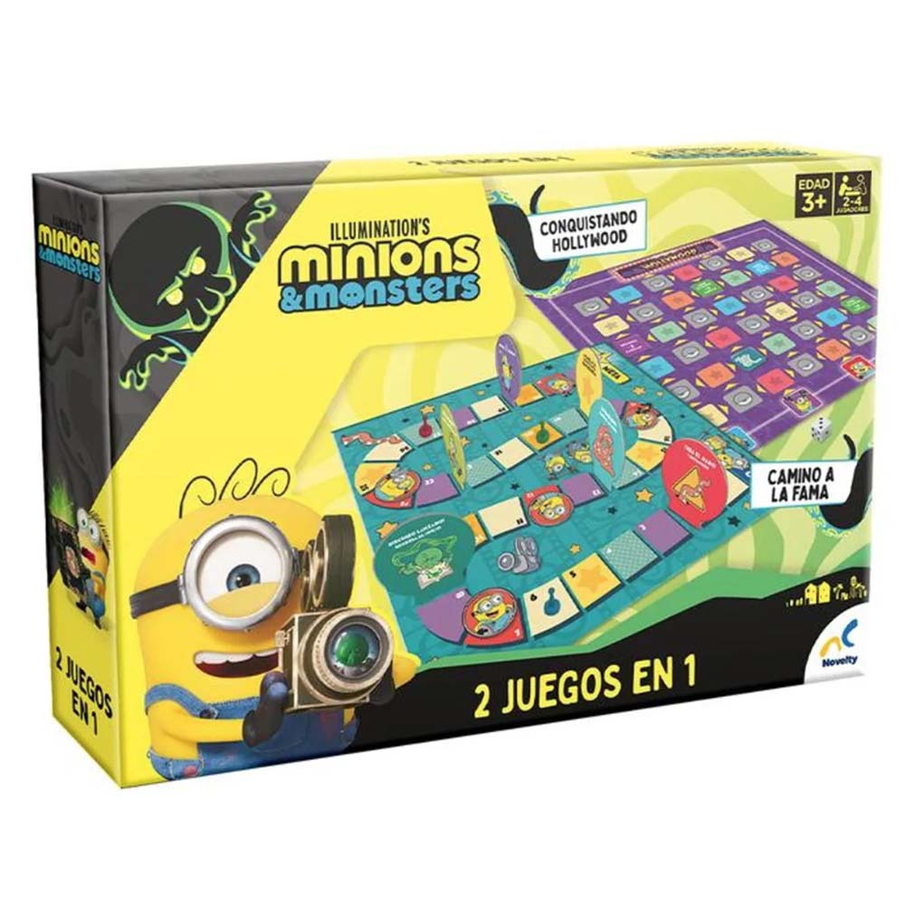Minions & Monsters 2 en 1 – Conquistando Hollywood / Camino a la Fama  JCA-5094