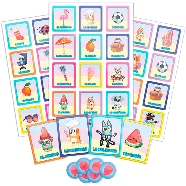 Juego de Mesa Lotería Bluey – Caja Metálica JCA-5027