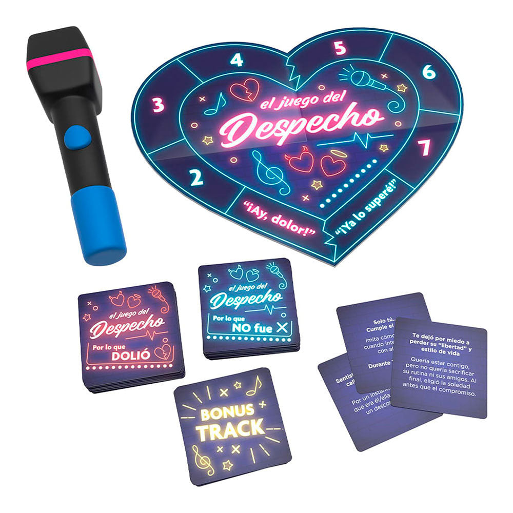 Novelty El Juego del Despecho, juego de mesa de fiesta para 3 o más jugadores
