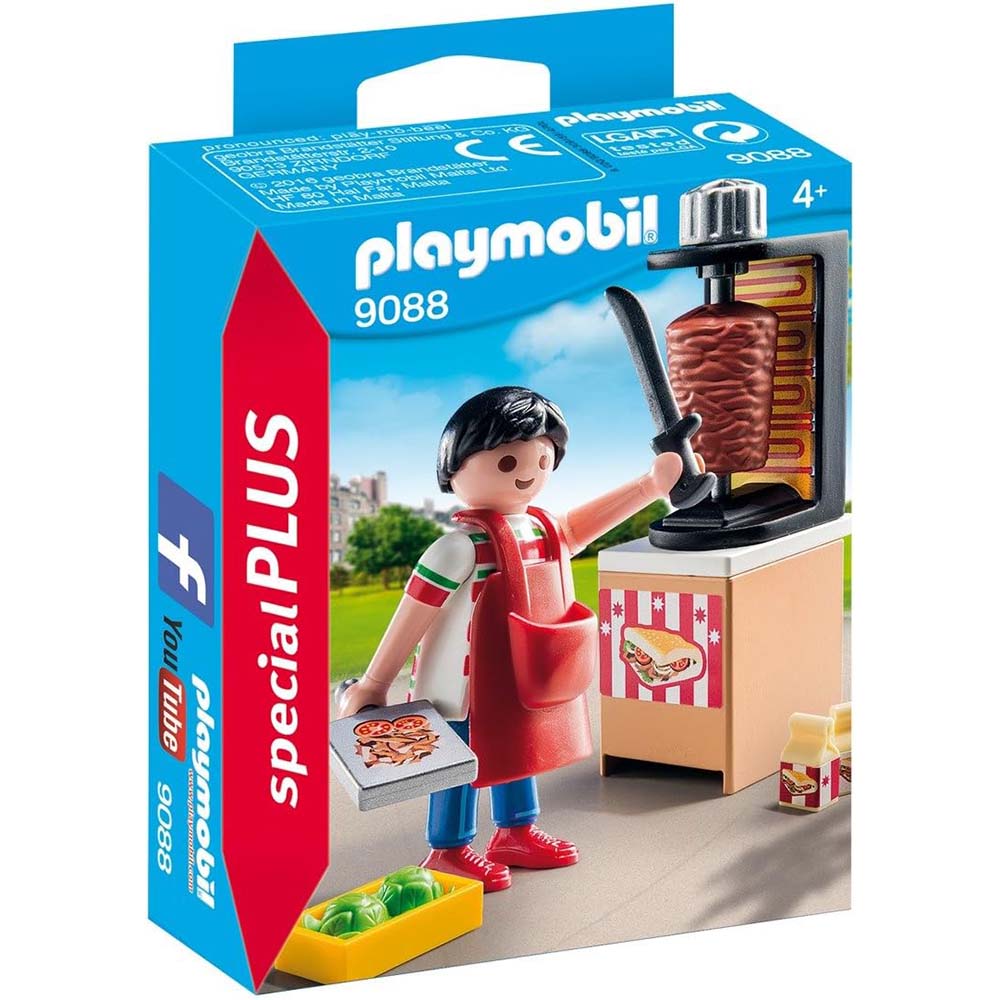 Playmobil 9088 Vendedor de Kebab