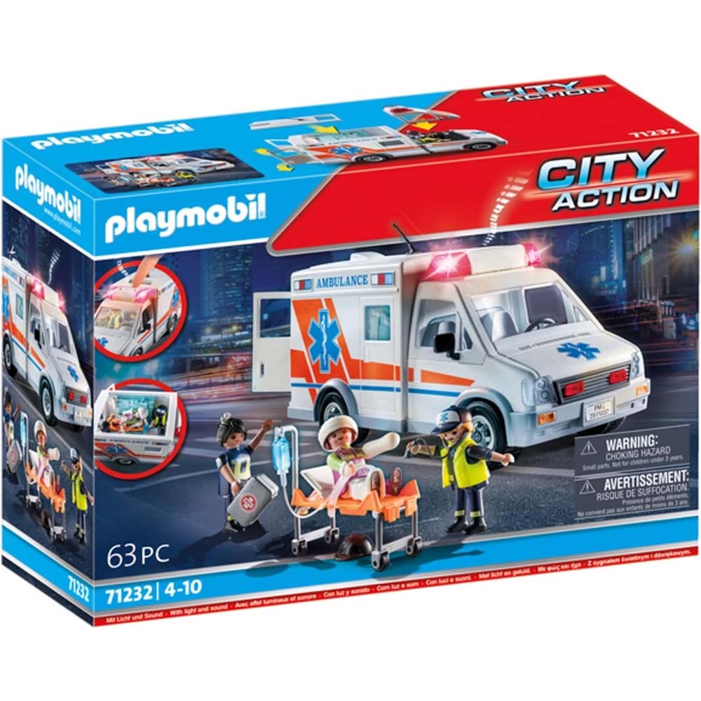 Playmobil 71232 Ambulancia de Rescate