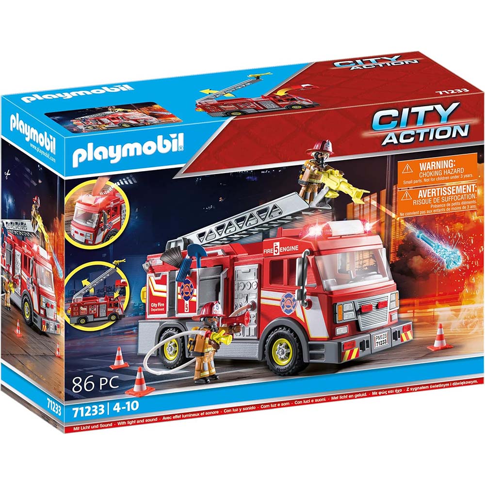 Playmobil 71233 Camión de Bomberos