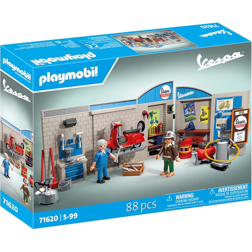 Playmobil 71620 Garage Vespa Años 60