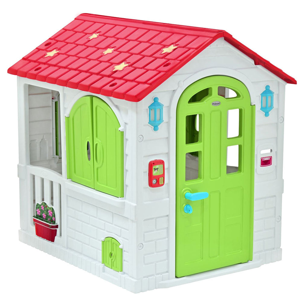PlayHouse 2 en 1 Prinsel Casita Infantil con Pizzería Modelo 4080: Casitas infantiles