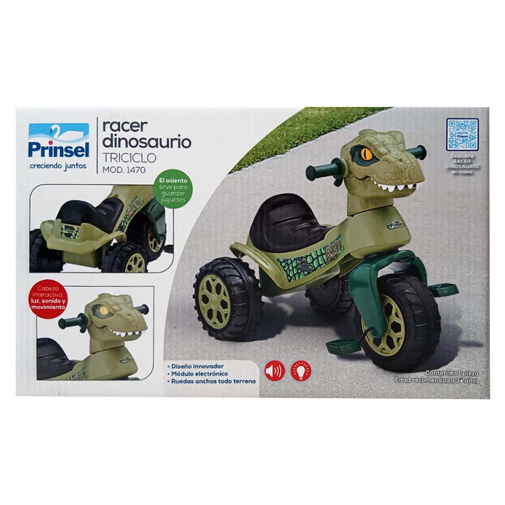 Triciclo Racer Dinosaurio 1470