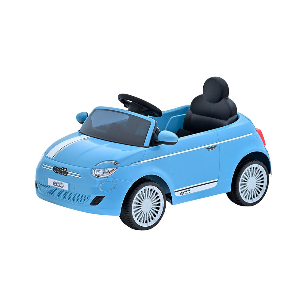 Prinsel Fiat 500: Montable Eléctrico Infantil Azul de 6V con Control Remoto - Edad 2+